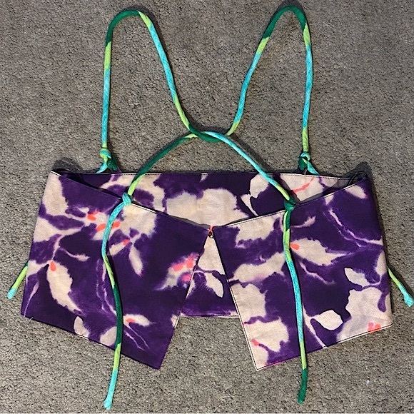 Zara Floral Linen Blend Top - Picture 13 of 15